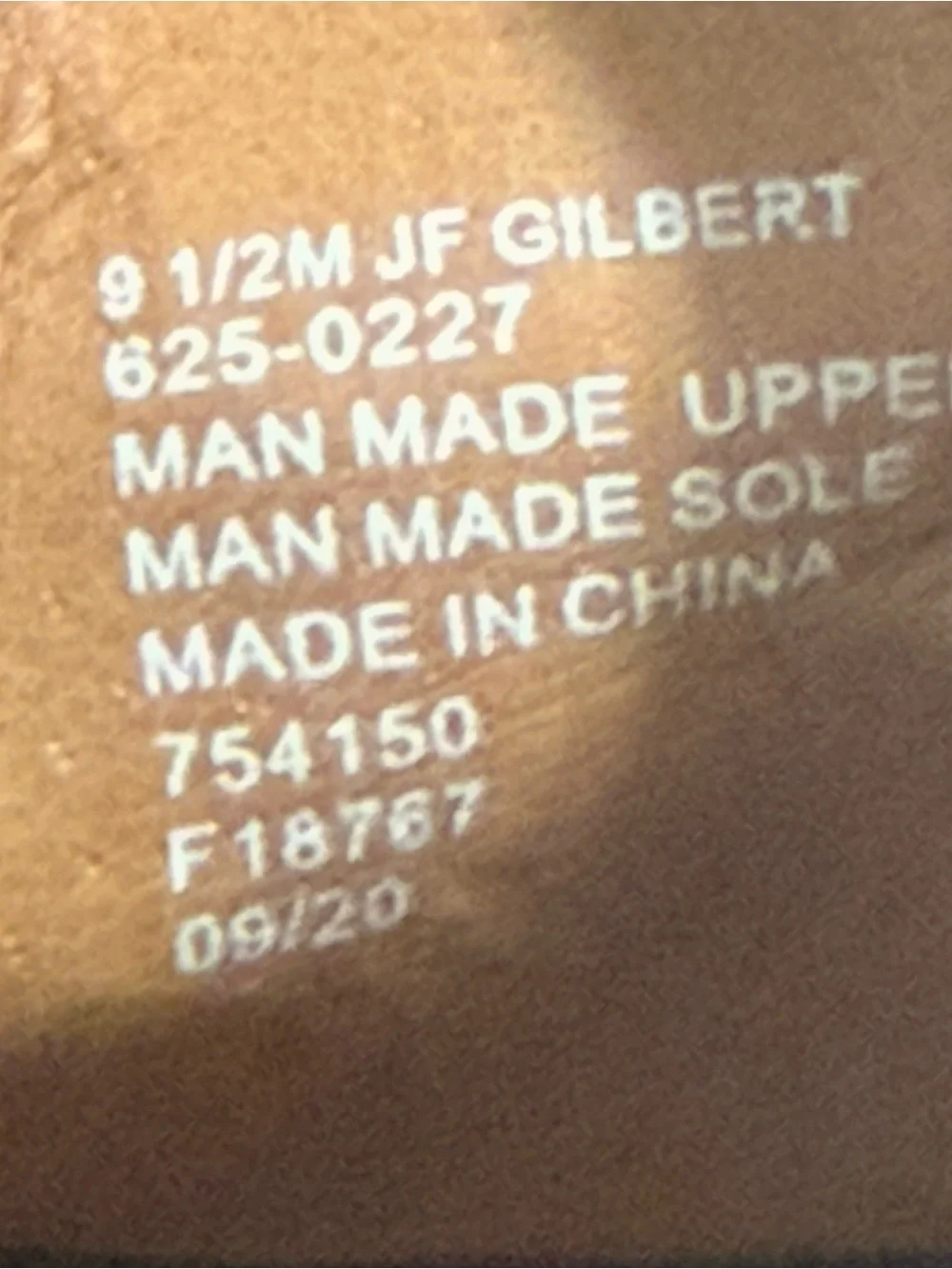 J. Ferrar Gilbert classic brown